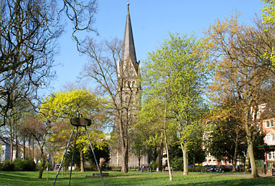 Theaterpark und Johanneskirche